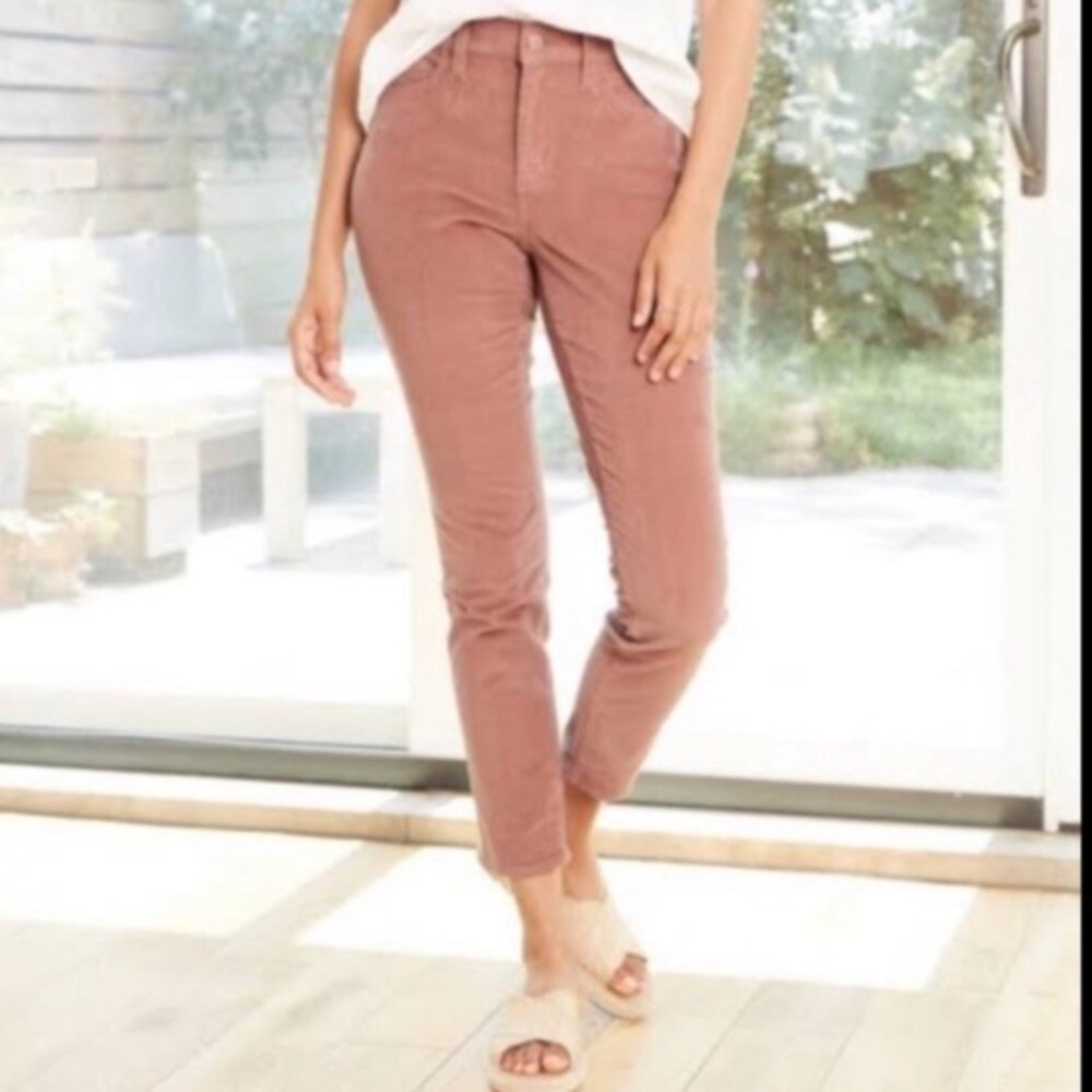 Universal Thread Peach Mid Rise Skinny Corduroy